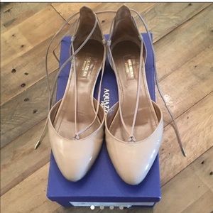 Aquazurra Alexa Flat- Nude